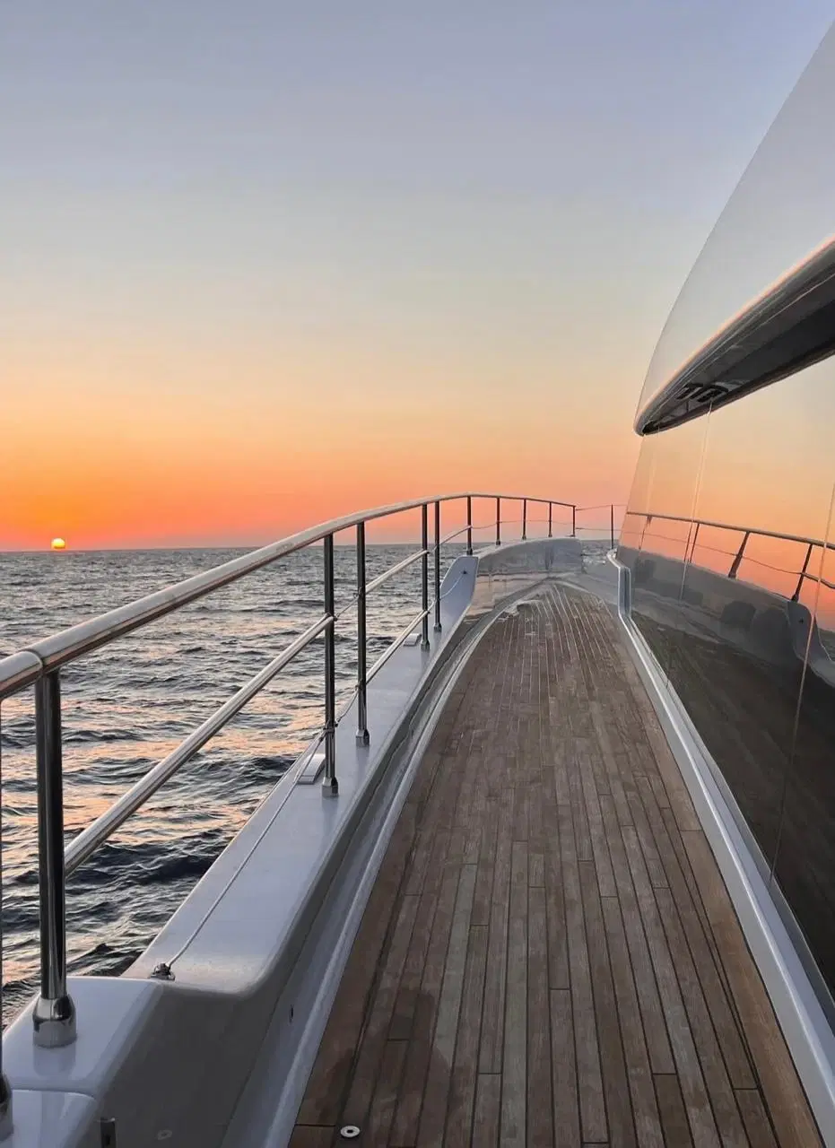 Large party yacht in Cabo ready for big bachelorette groups